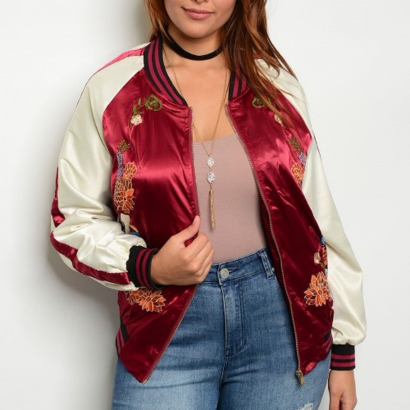 PLUS SIZE BLUE JACKET - Picture 5 of 6